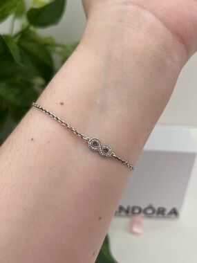 NEW Pandora Infinity Bracelet, 925 Sterling Silver